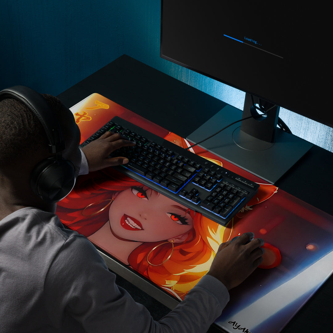 Gaming Pad XL - Siren Ayame (Distant)