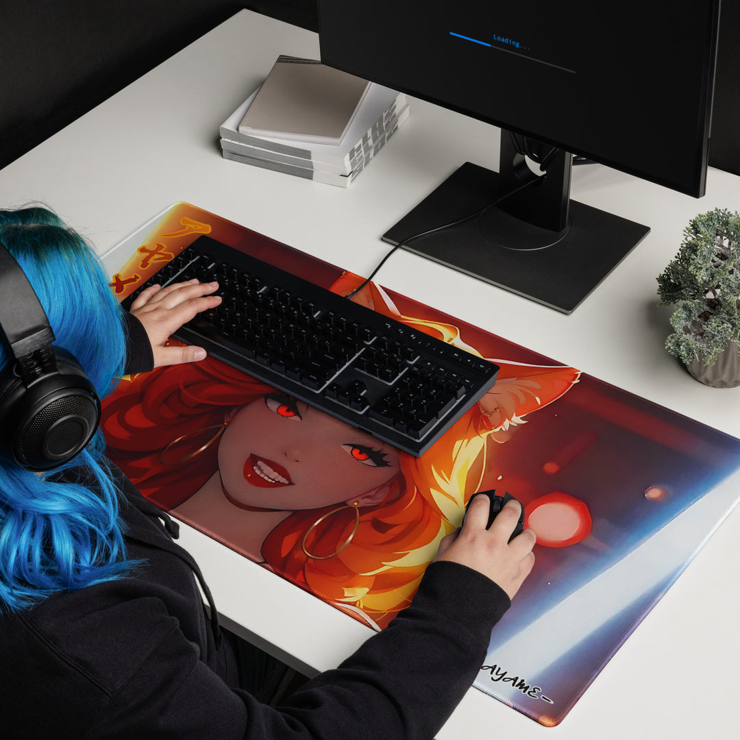 Gaming Pad XL - Siren Ayame (Close-Up)