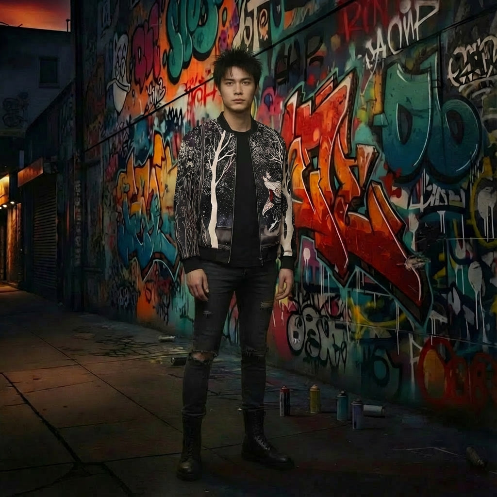 Folklore Light Jacket - Kitsune: Inari Ōkami's Messenger