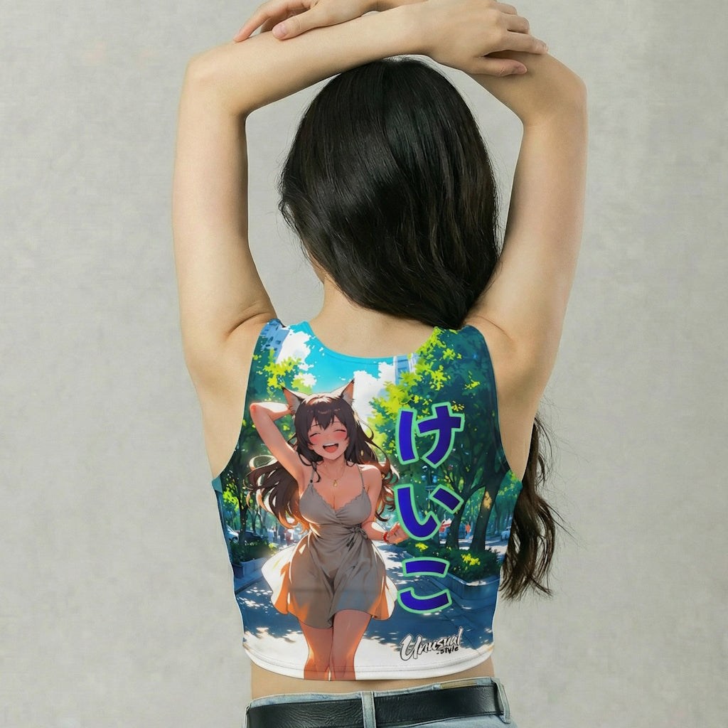 Chronicles Crop Top - Daydreamer Keiko