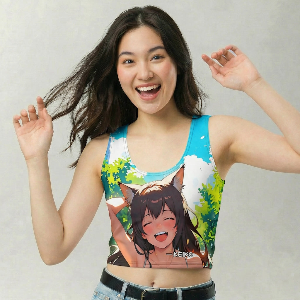 Chronicles Crop Top - Daydreamer Keiko