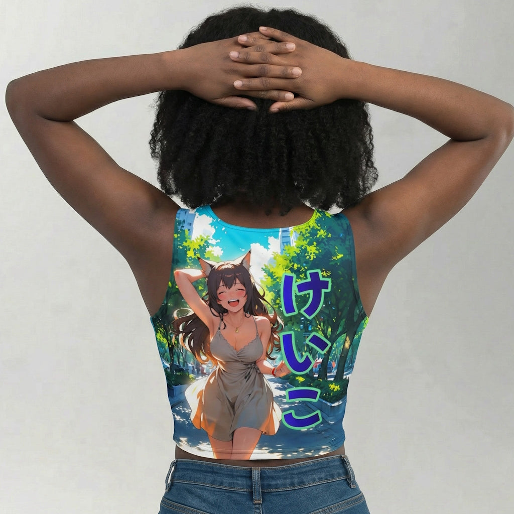 Chronicles Crop Top - Daydreamer Keiko