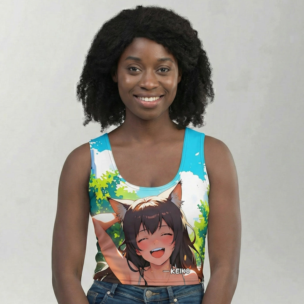 Chronicles Crop Top - Daydreamer Keiko