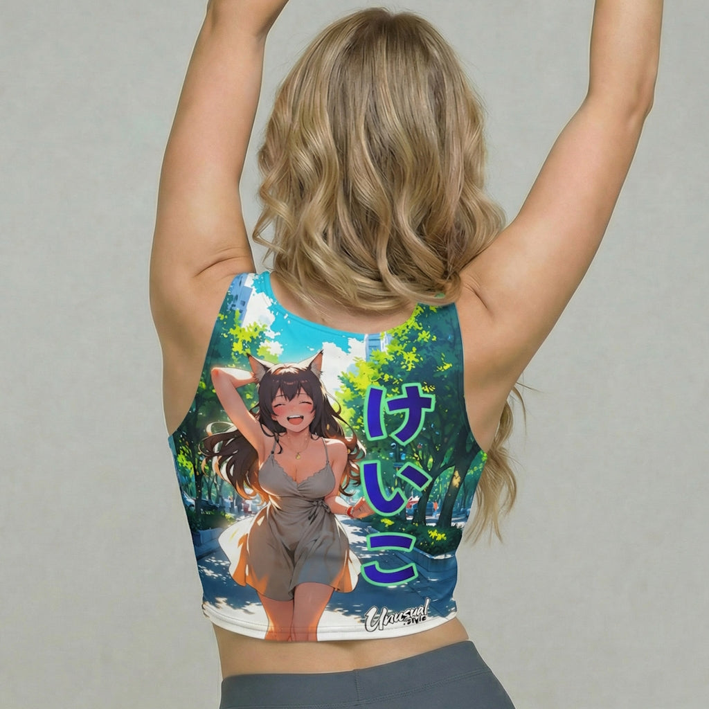 Chronicles Crop Top - Daydreamer Keiko