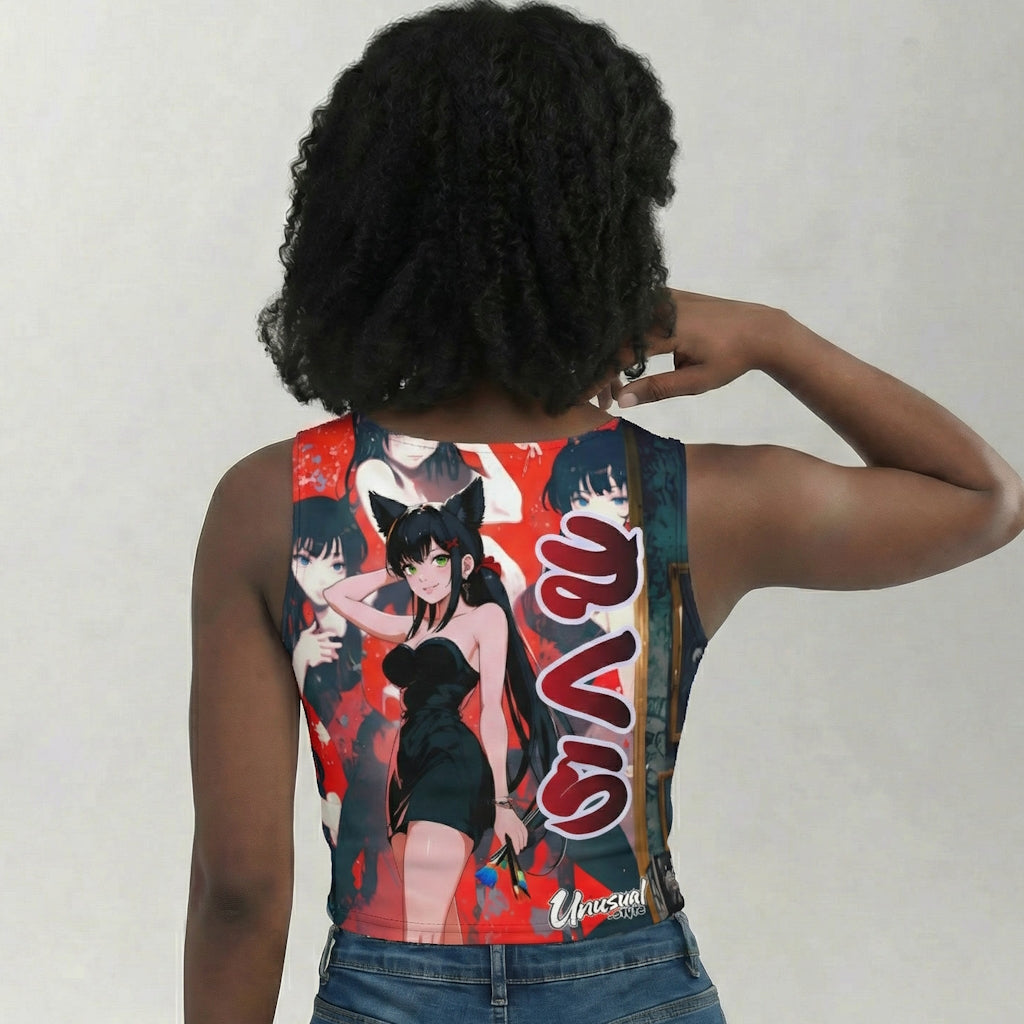 Chronicles Crop Top - Daydreamer Sakura